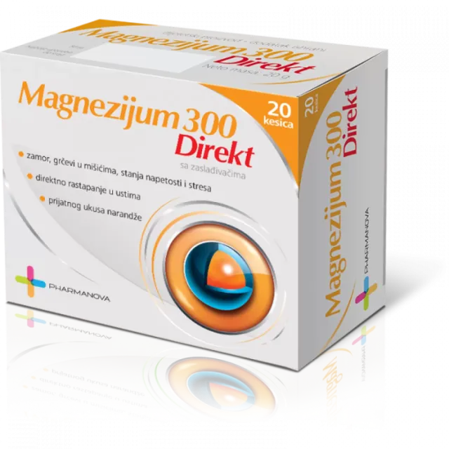 Magnezijum 300 Direkt 20 Kesica