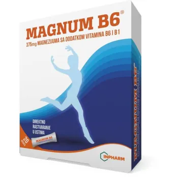 Magnum 375mg + B6 20 Kesica