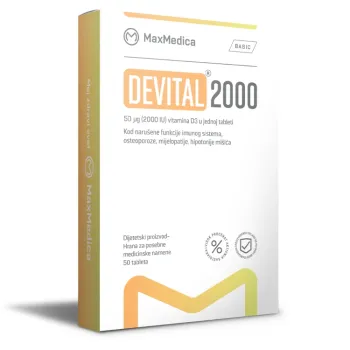 MaxMedica Devital 2000IU 50 Tableta
