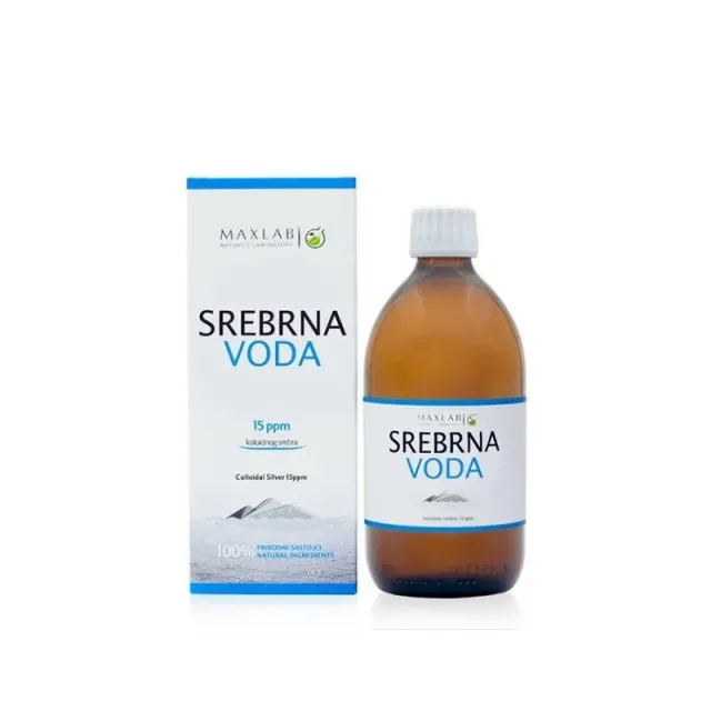 Maxlab Srebrna Voda Rastvor 500Ml