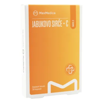 MaxMedica Jabukovo Sirće + Vitamin C 30 Kapsula