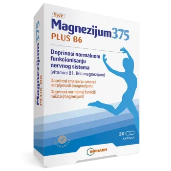 Magnezijum 375 + B6 30 kapsula