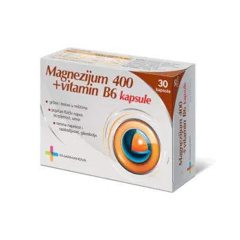 Magnezijum 400 + B6 30 Kapsula