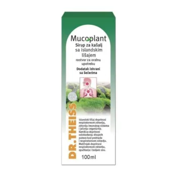 Mucoplant Sirup Za Kašalj Sa Islandskim Lišajem 100 ml 