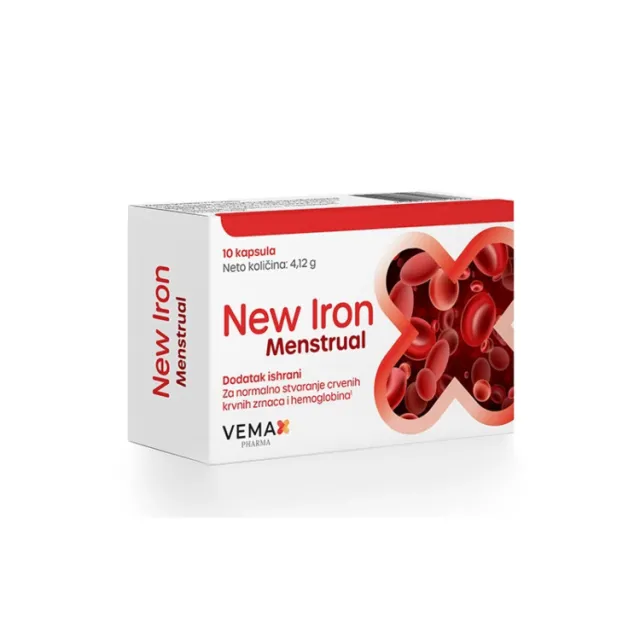 New Iron Menstrual 10 Kapsula