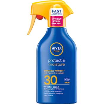 Nivea Sun Protect&Moisture Sprej Za Zaštitu Od Sunca SPF30 250 ml 
