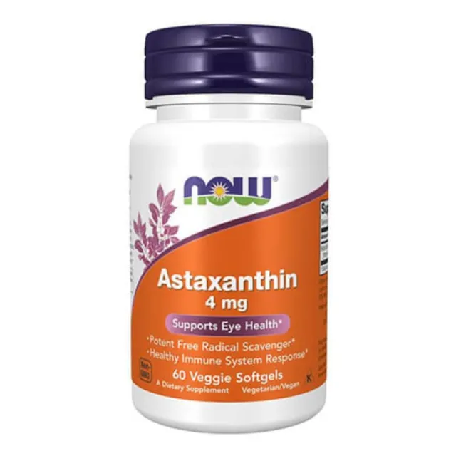 Now Astaxanthin 4 Mg 60 Kapsula