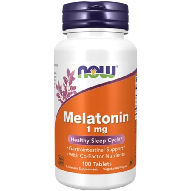 Now Melatonin 1 Mg 100 Tableta