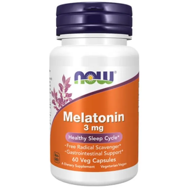 Now Melatonin 3 Mg 60 Kapsula