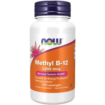 Now Methyl B12 1000 mcg 100 Lozenge 