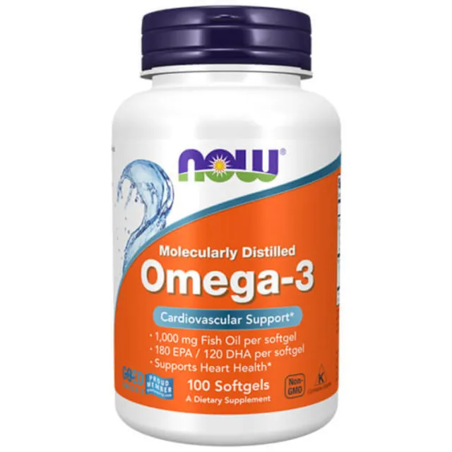 Now Omega-3 1000 Mg 100 Kapsula