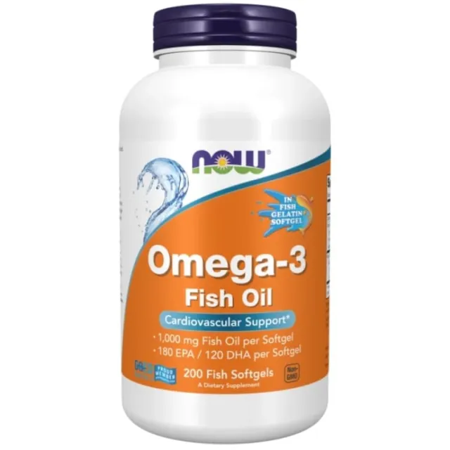 Now Omega-3 1000 Mg 200 Kapsula