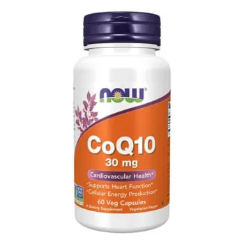 Now CoQ10 30 mg 60 Kapsula 