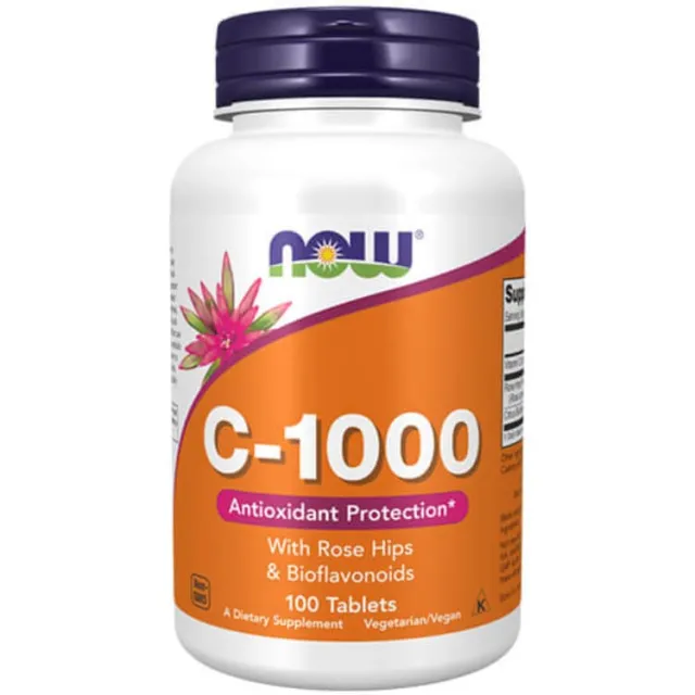 Now Vitamin C-1000 100 Tableta
