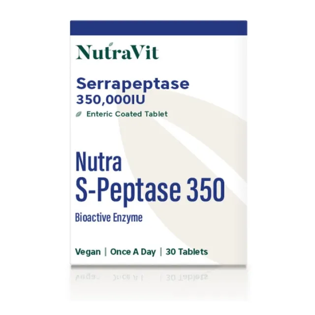 Nutra S-Peptase 350 Iu 30 Tableta