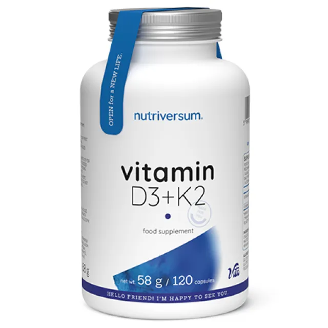 Nutriversum Vitamin D3 + K2 120 Kapsula