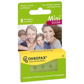 Ohropax Mini Silicon Čepovi Za Uši 8 Komada