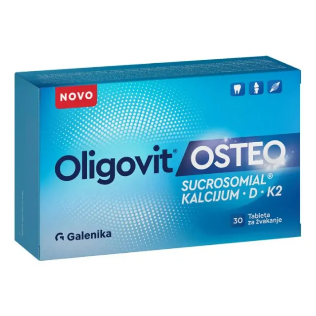 Oligovit Osteo 30 Tableta Za Žvakanje