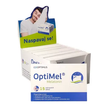 Optimel Melatonin 1mg 15 Sublingvalnih Tableta