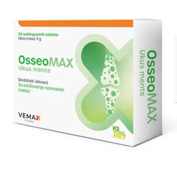 OsseoMAX 30 Tableta ukus mente