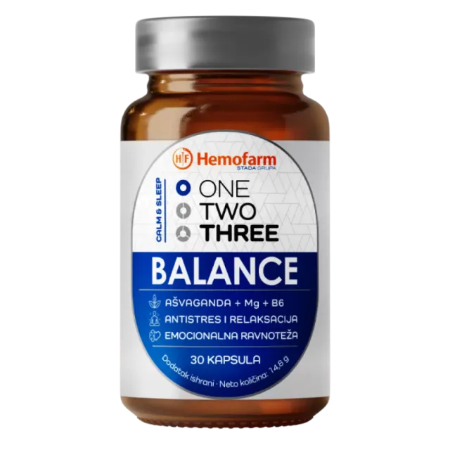 One Two Three Balans 30 Kapsula