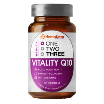 One Two Three Vitality Q10 30 kapsula