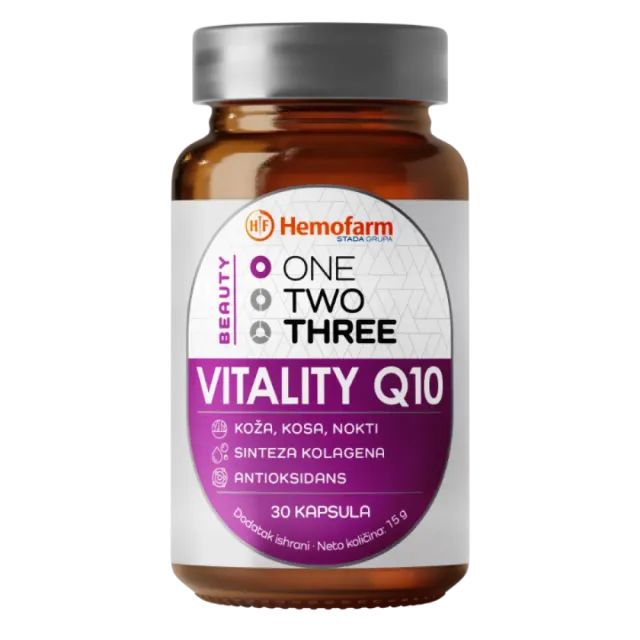 One Two Three Vitality Q10 30 Kapsula