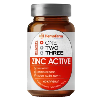 One Two Three Zinc Active 60 kapsula 