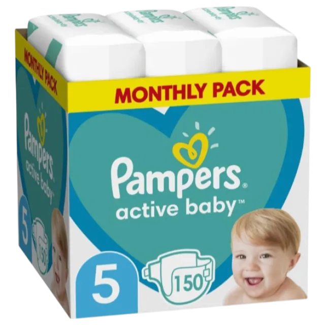 Pampers Active Baby Pelene 5 (11-16Kg) Msb 150 Komada
