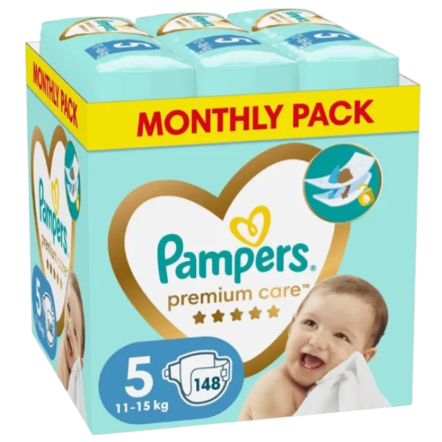 Pampers Pelene Premium Care 5 Msb 148 Komada