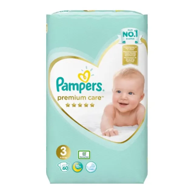 Pampers Pelene Premium Care 3 60 Komada
