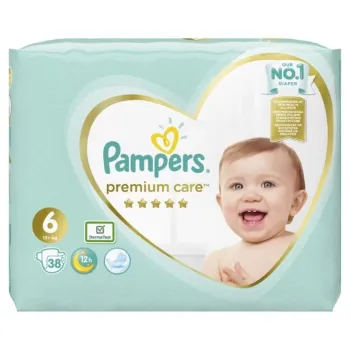 Pampers Pelene Premium Care 6 38 Komada