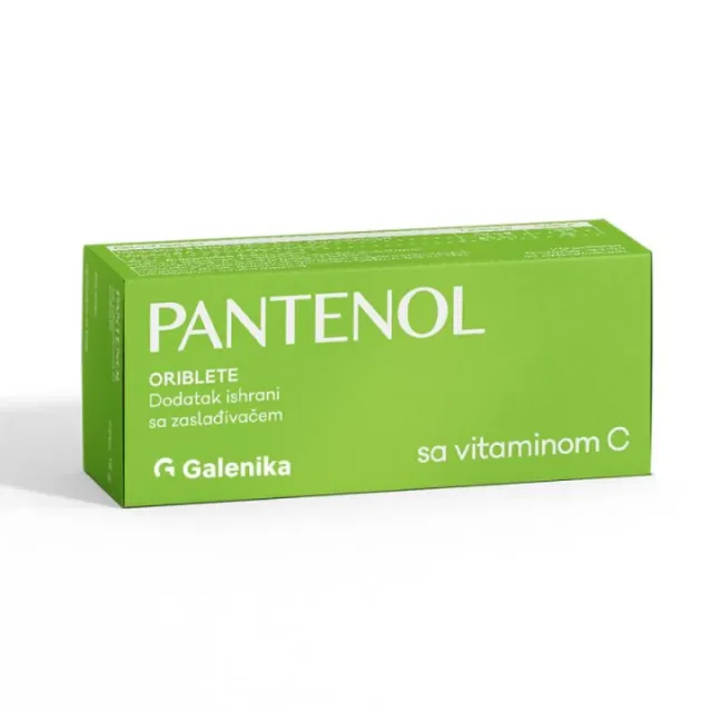 Pantenol Sa Vitaminom C 20 Pastila