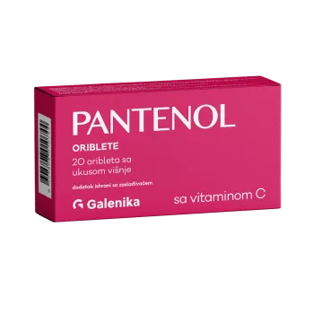 Pantenol Sa Vitaminom C 20 Pastila Sa Ukusom Višnje