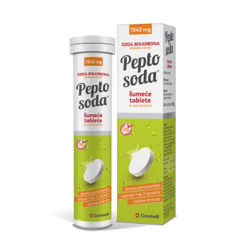 Pepto Soda 20 Šumećih Tableta Pomorandža
