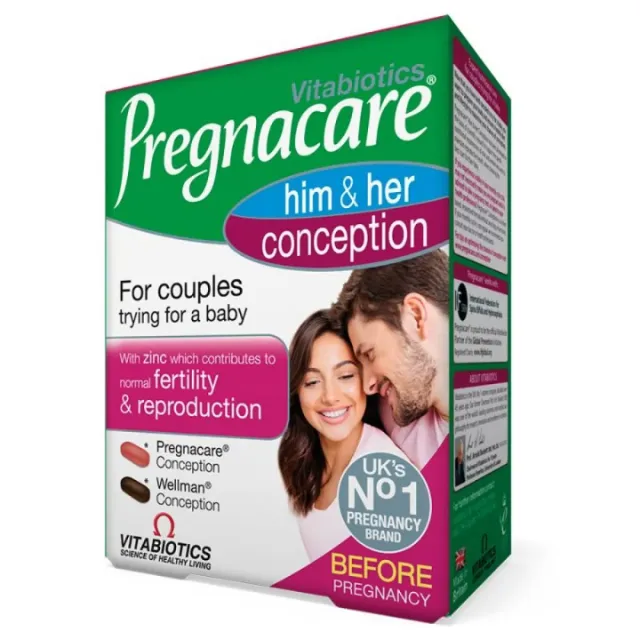 Pregnacare Him&Her Conception 30 Tableta
