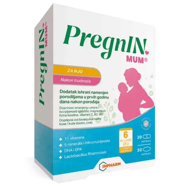 Pregnin Mum 30 Kapsula + 30 Kapsula