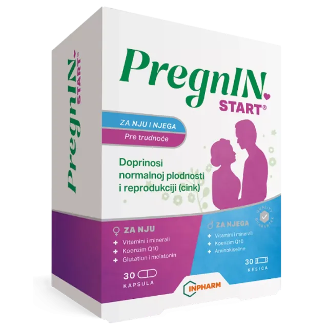 Pregnin Start 30 Kapsula + 30 Kesica