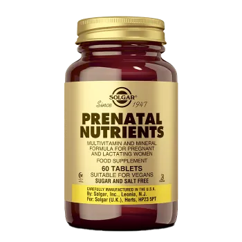 Solgar Prenatal 60 Tableta