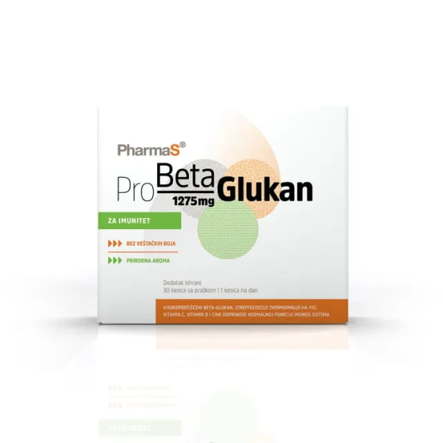 Pro Beta Glukan 1275 Mg 30 Kesica