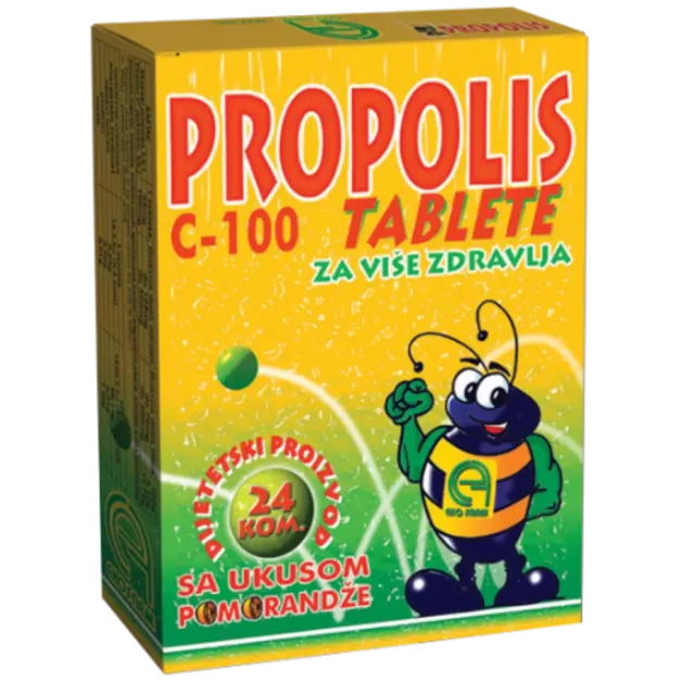 Propolis C-100 Ukus Narandža 24 Tableta