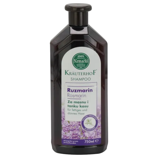 Kräuterhof Šampon Ruzmarin Za Masnu Kosu 750 Ml