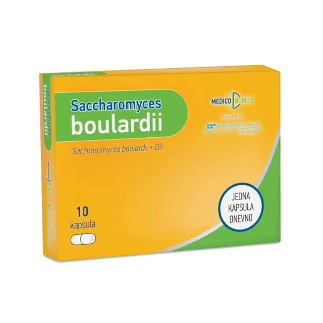 Saccharomyces Boulardii + D3 10 Kapsula