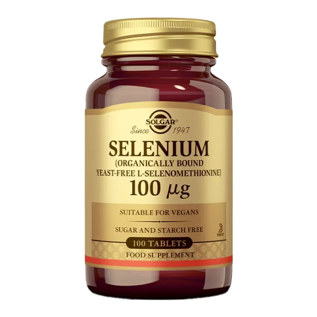 Solgar Selen 100 Mcg 100 Tableta