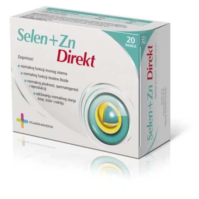 Selen+Zn Direct 20 Kesica