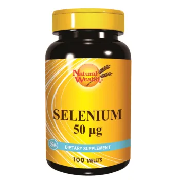 Natural Wealth Selen 50 mcg 100 Tableta