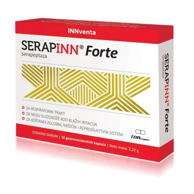 Serapinn Forte 120000 Spu 10 Kapsula