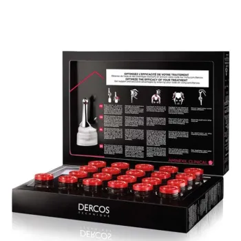 Vichy Dercos Aminexil Clinical 5 Ampule Protiv Opadanja Kose Za Muškarce 21 Ampula