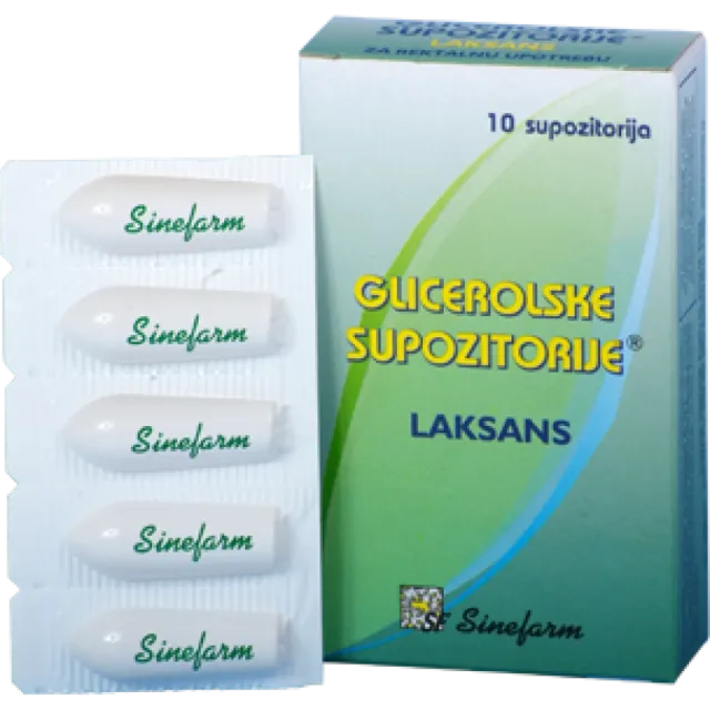 Sinefarm Glicerolske Supozitorije