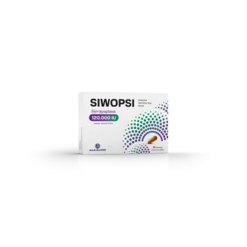 Siwopsi Serrapeptase 120000IU 15 Kapsula